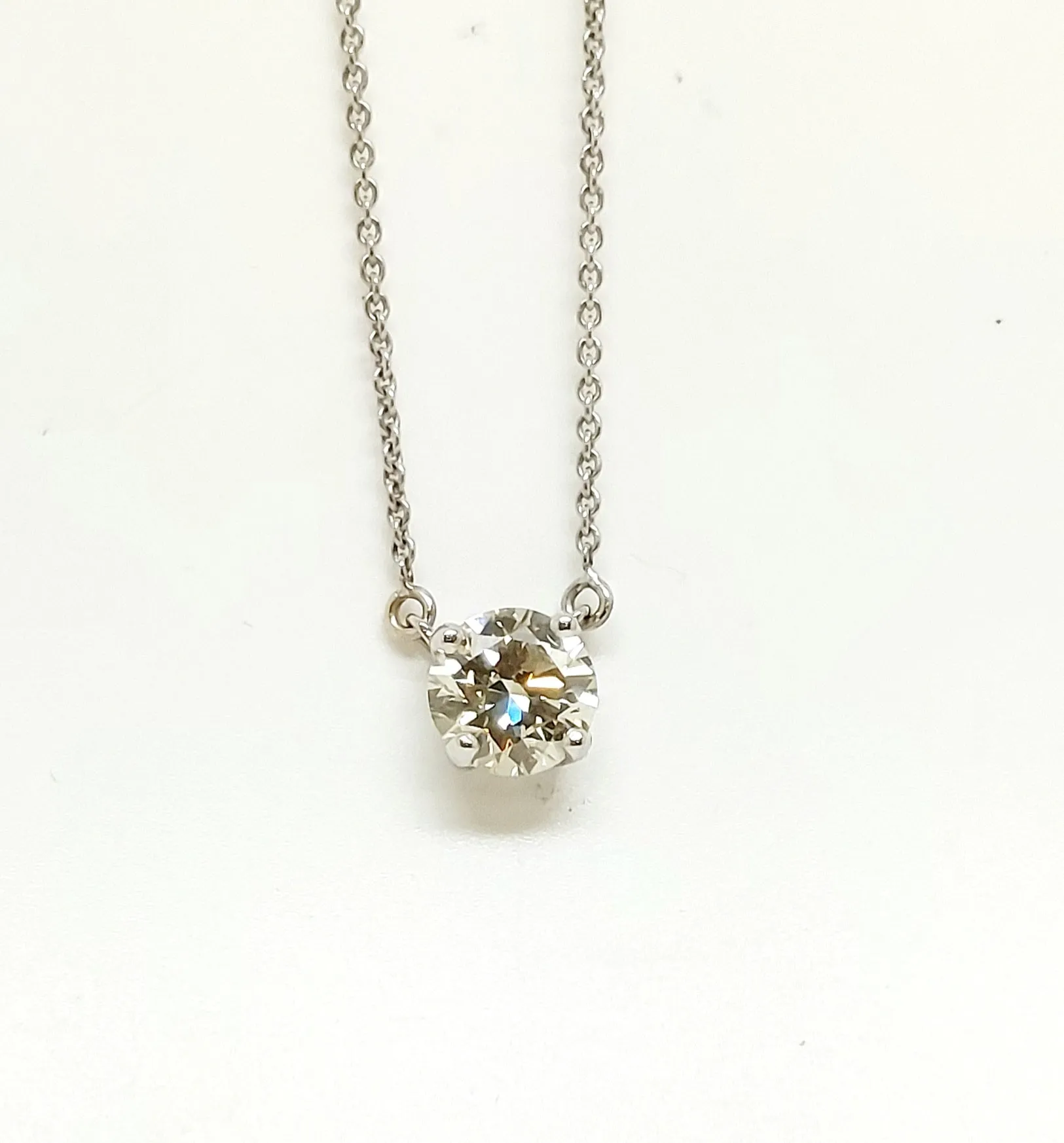 DIAMOND SOLITAIRE NECKLACE AD NO.1340