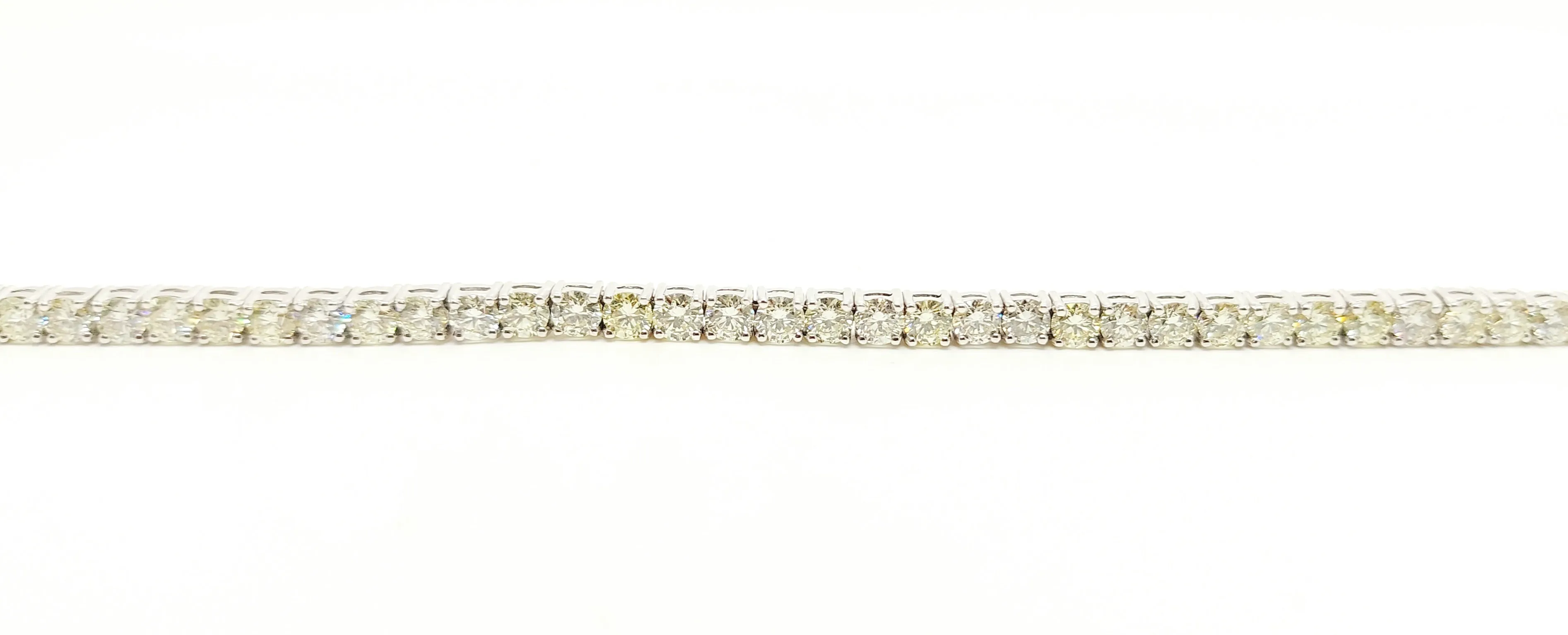 Diamond Tennis Bracelet in 14k White Gold Ad No. 0997