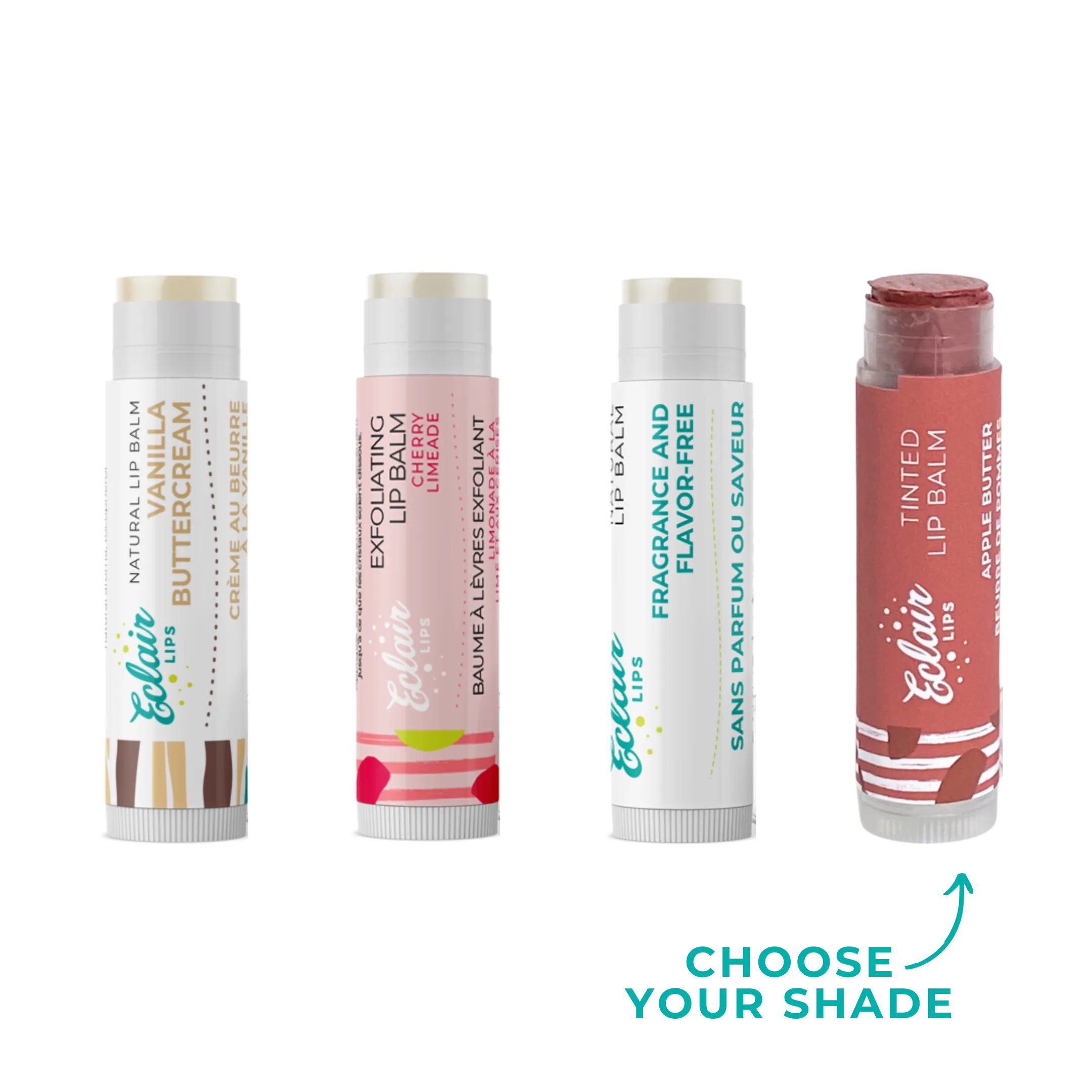 Discovery Bundle (3 balms   1 exfoliating balm)