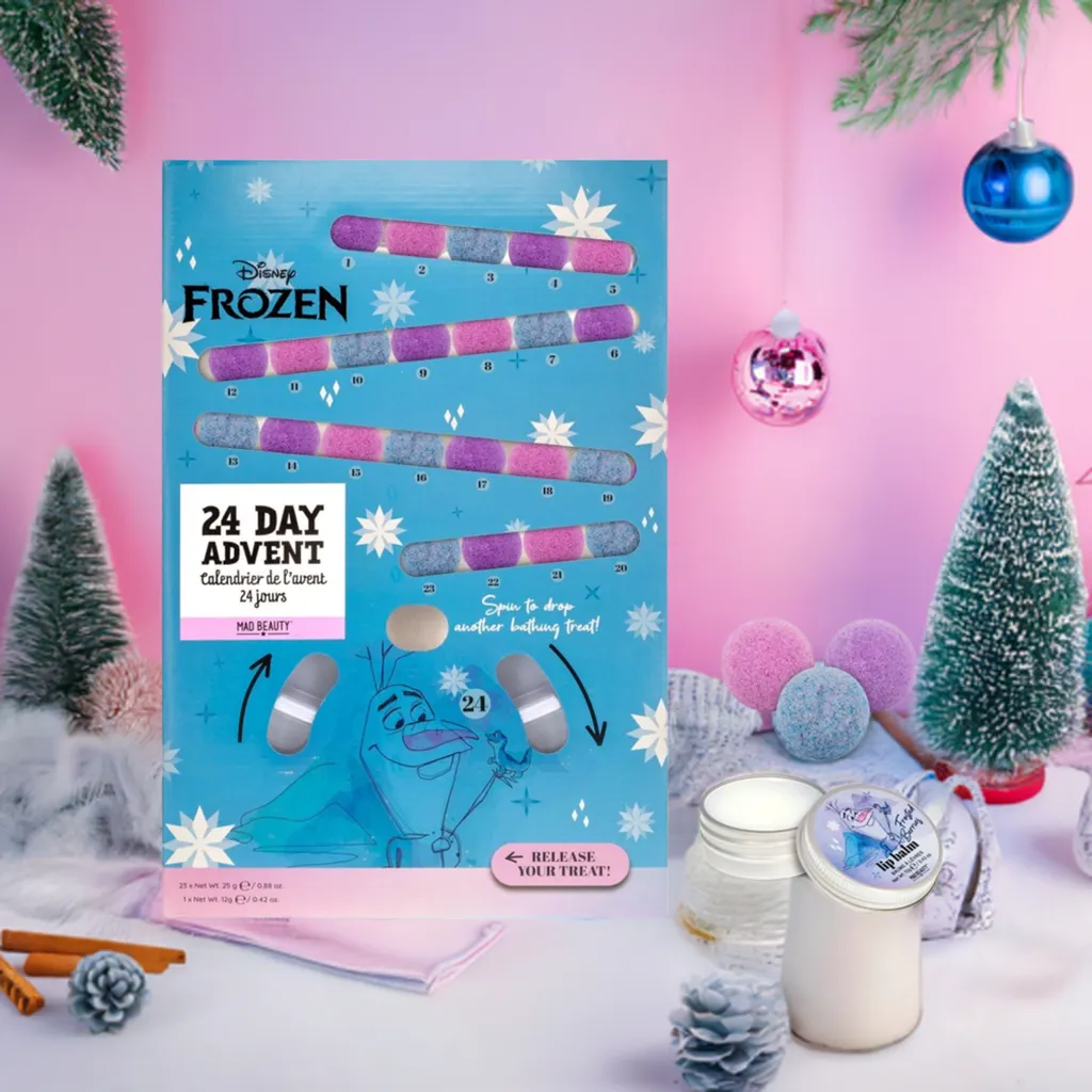 Disney Frozen Bath Fizzer Advent Calendar