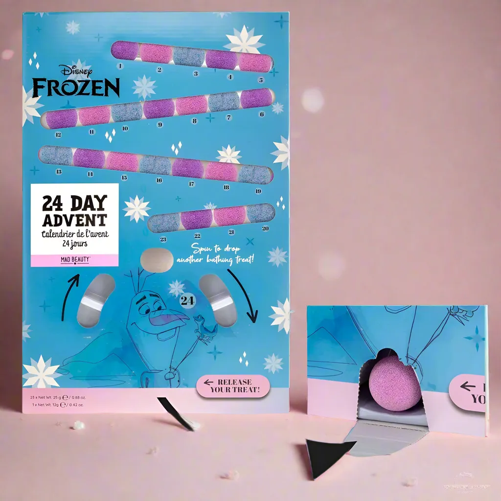 Disney Frozen Bath Fizzer Advent Calendar
