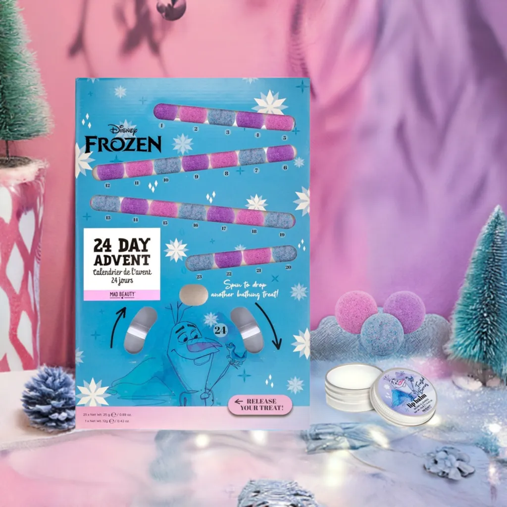 Disney Frozen Bath Fizzer Advent Calendar