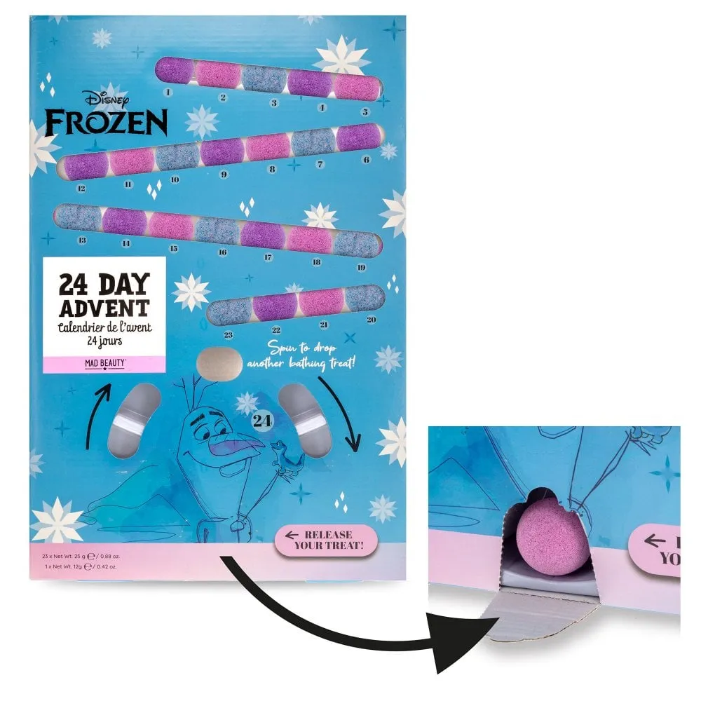 Disney Frozen Bath Fizzer Advent Calendar