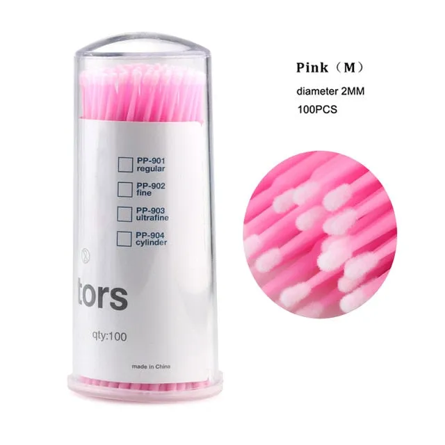 Disposable Micro brush Individual Lash Removing Tools