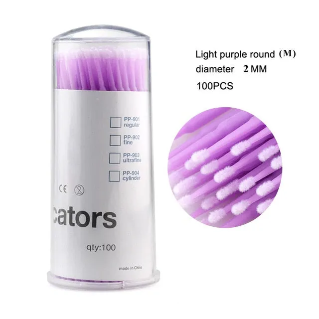 Disposable Micro brush Individual Lash Removing Tools