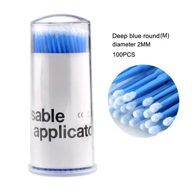 Disposable Micro brush Individual Lash Removing Tools