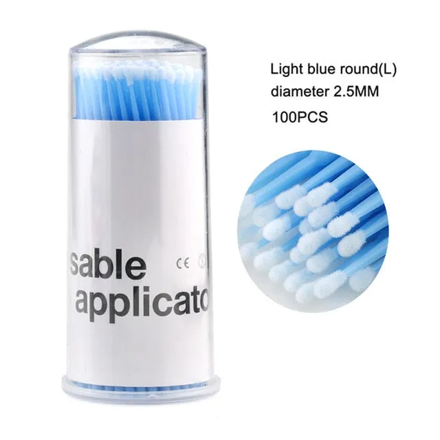 Disposable Micro brush Individual Lash Removing Tools