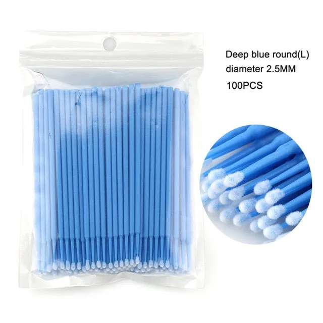 Disposable Micro brush Individual Lash Removing Tools