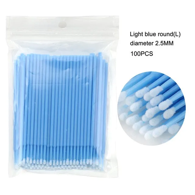 Disposable Micro brush Individual Lash Removing Tools