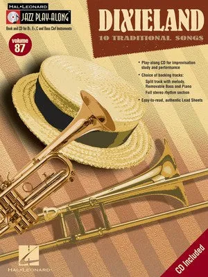 DIXIELAND JAZZ PLAY ALONG BK/CD V87