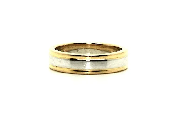 Double Inlay Comfort Band Ad No.0440 (5mm)