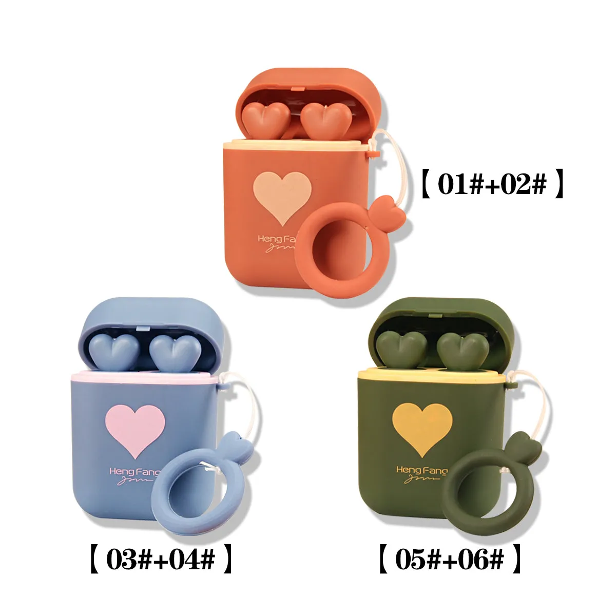 Double Tube Velvet Lipstick Matte Matte Headphone Organizer