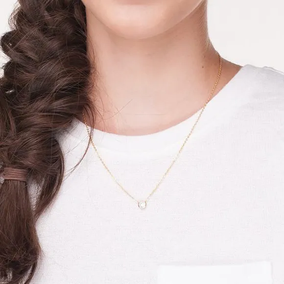 Dove 14k Necklace (WS)