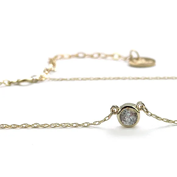 Dove 14k Necklace (WS)