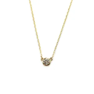 Dove 14k Necklace (WS)