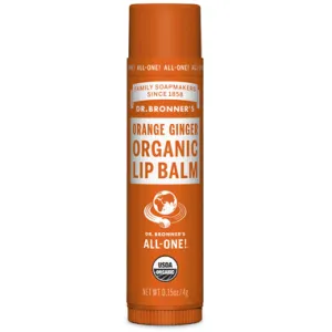 Dr. Bronner Organic Lip Balm - Orange Ginger (4 g)