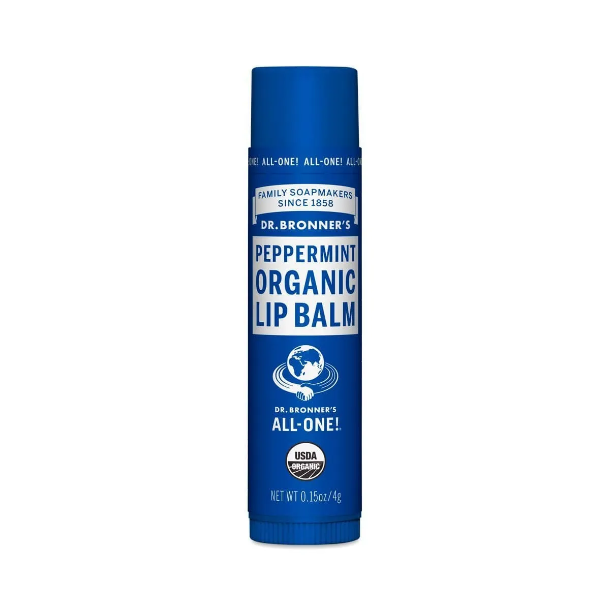 Dr. Bronner's Organic Lip Balm - Peppermint (4 g)