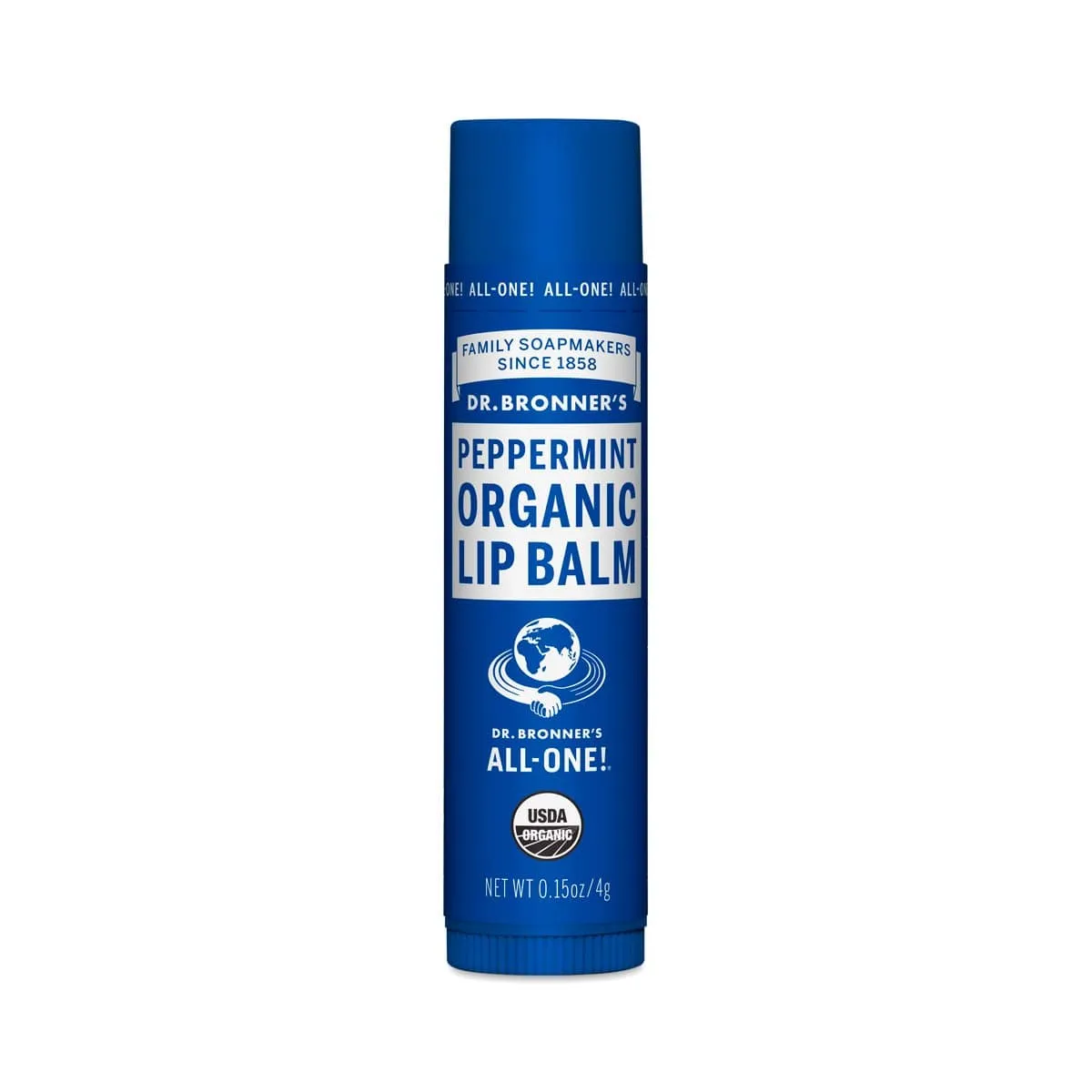 Dr. Bronner's Organic Lip Balm - Peppermint (4 g)