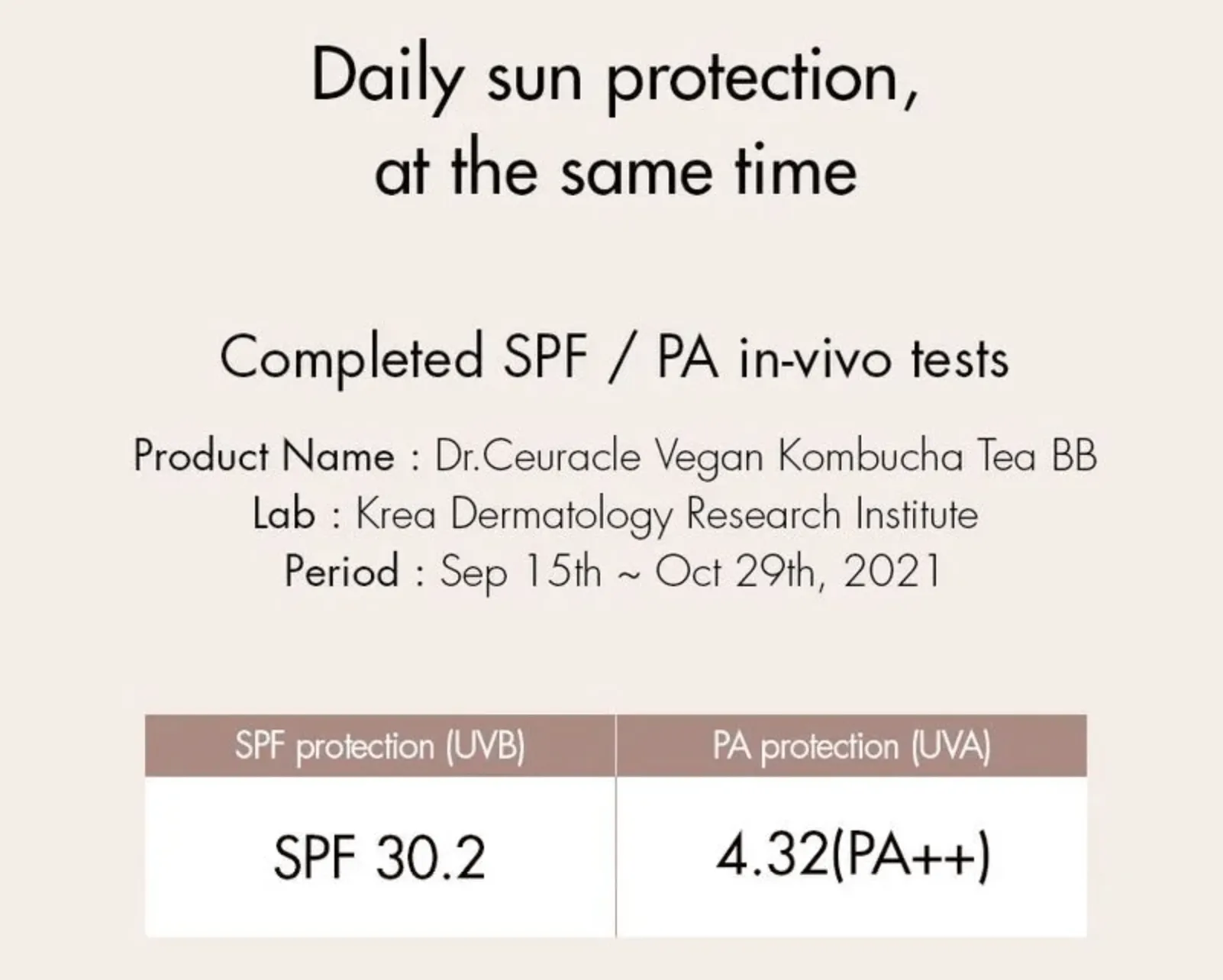 Dr Ceuracle Vegan Kombucha Tea BB 30ml SPF30