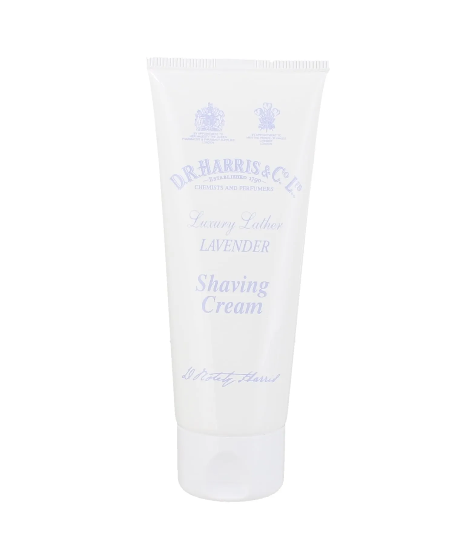 D.R. Harris Lavender Luxury Lather Shaving Cream - Tube 75g