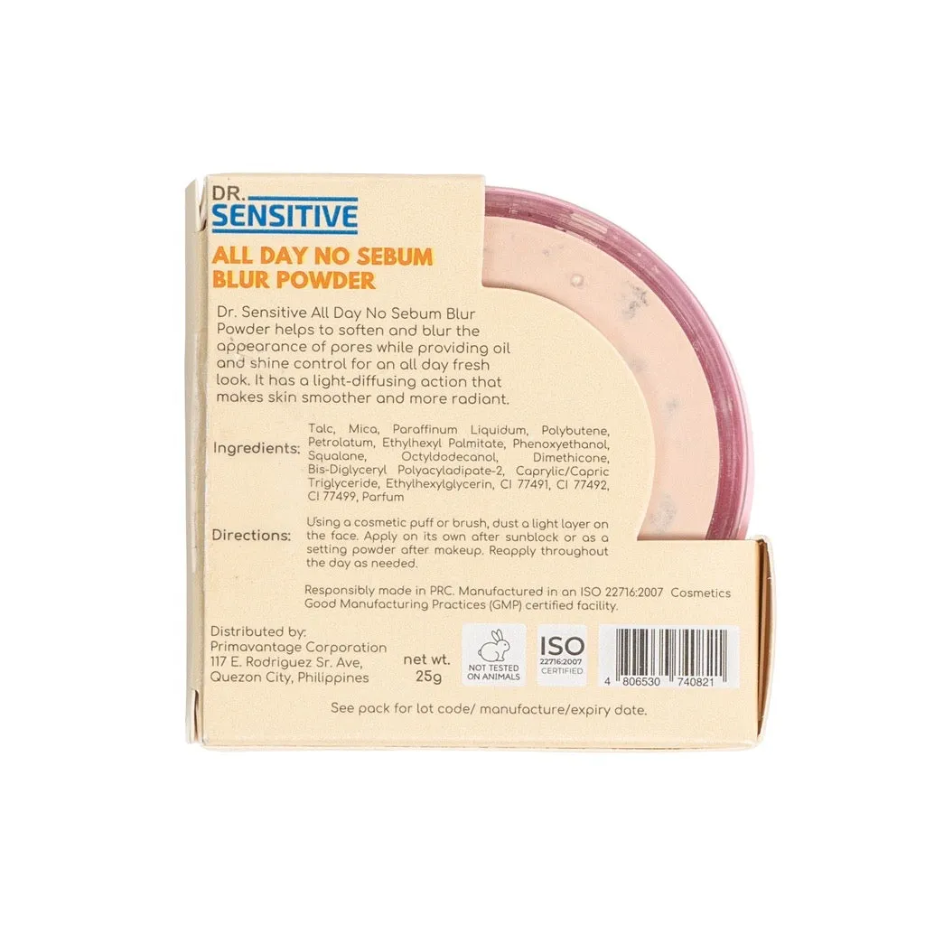 DR SENSITIVE All Day No Sebum Blur Powder 25g - Nude