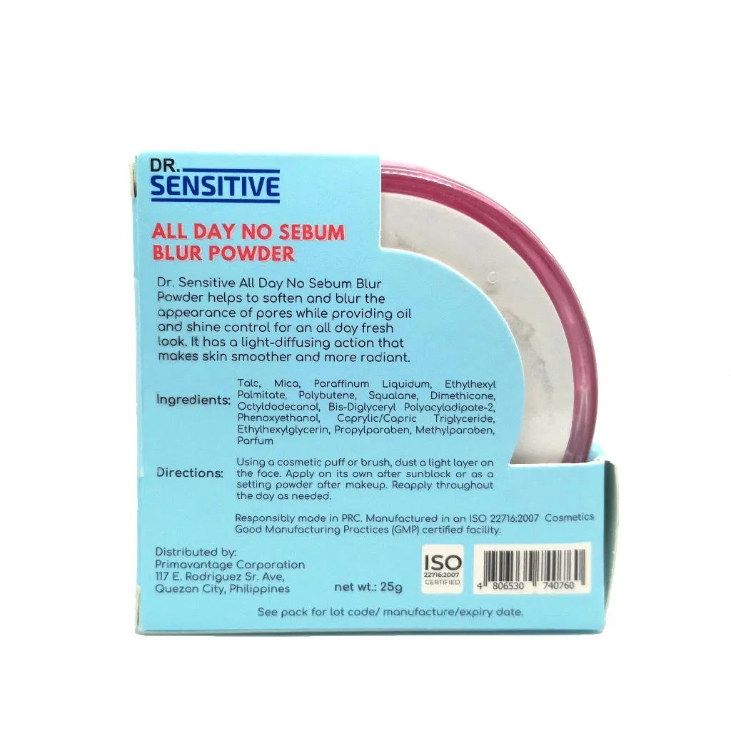 DR. SENSITIVE All Day No Sebum Blur Powder 25g
