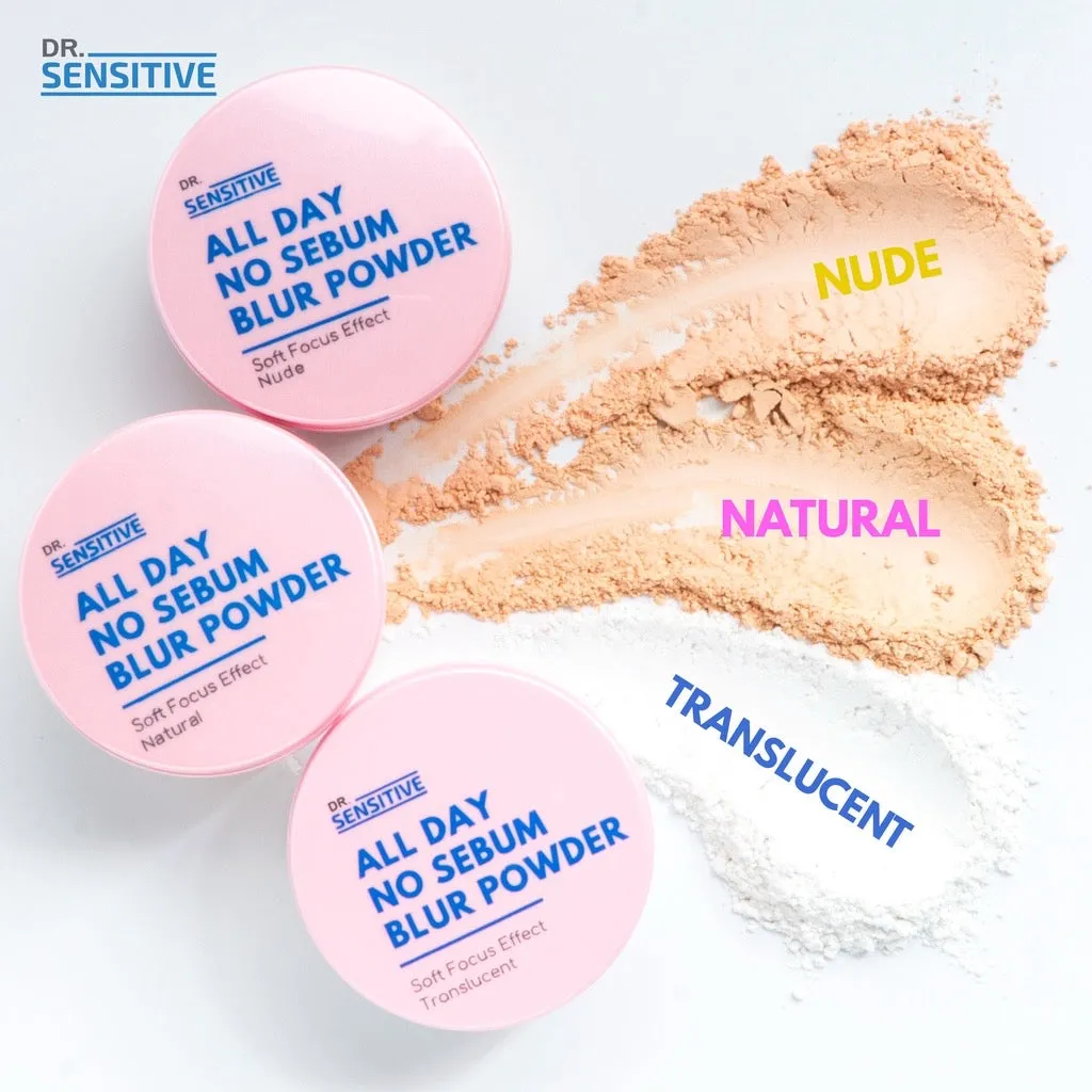 Dr. Sensitive All Day No Sebum Blur Powder - Nude 25g