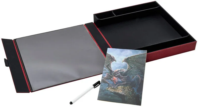 Dragon Shield - Player Companion - Blood Red