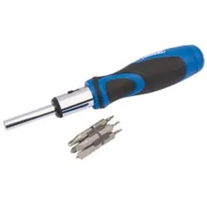 Draper Ratchet Screwdriver And Bit Set (13 Piece) Dr-43640