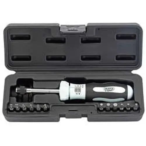 Draper Torque Screwdriver Kit, 1 - 5Nm Dr-75170
