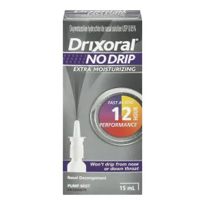 Drixoral No Drip Extra Moisturizing 15mL
