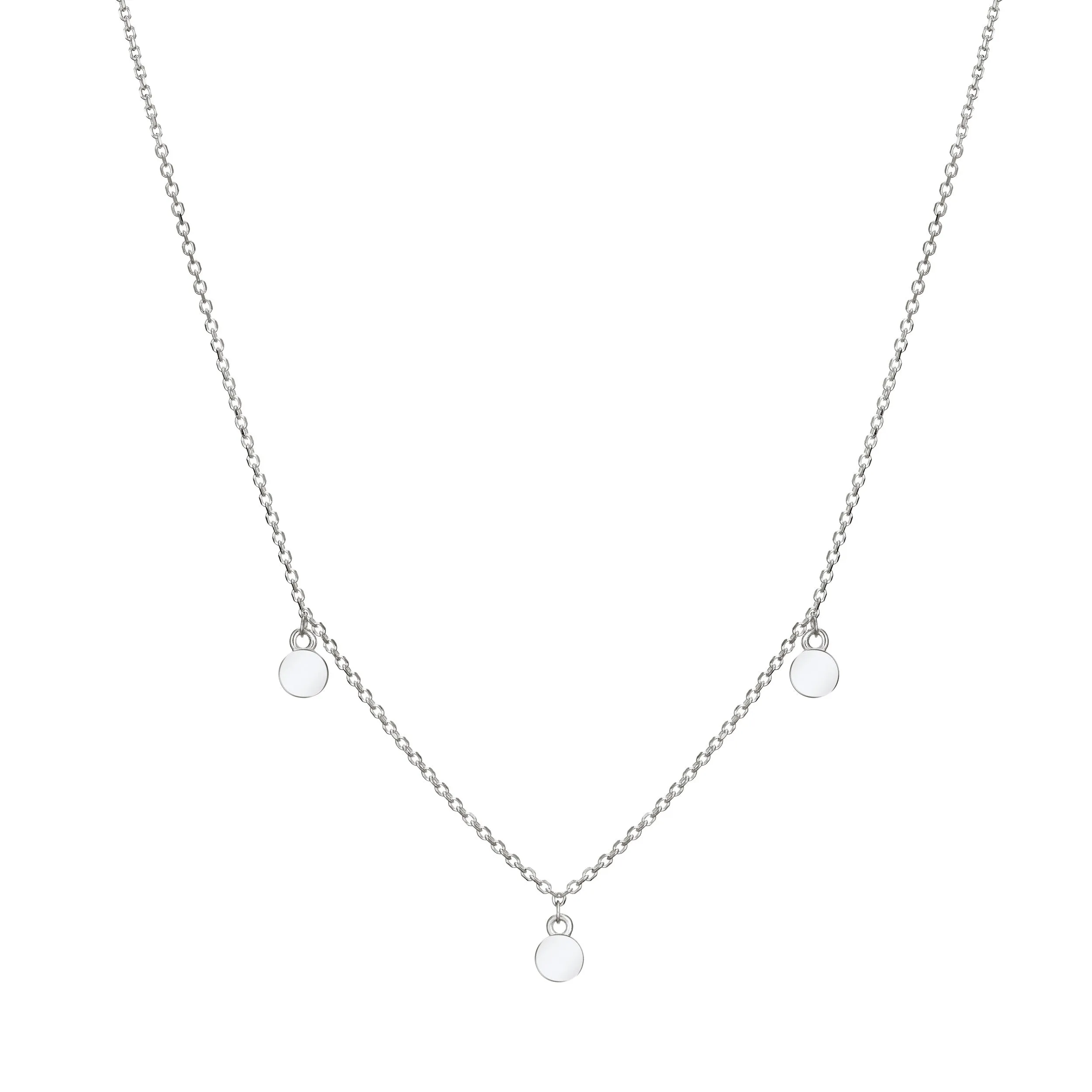Drop Cremation Necklace in Sterling Silver