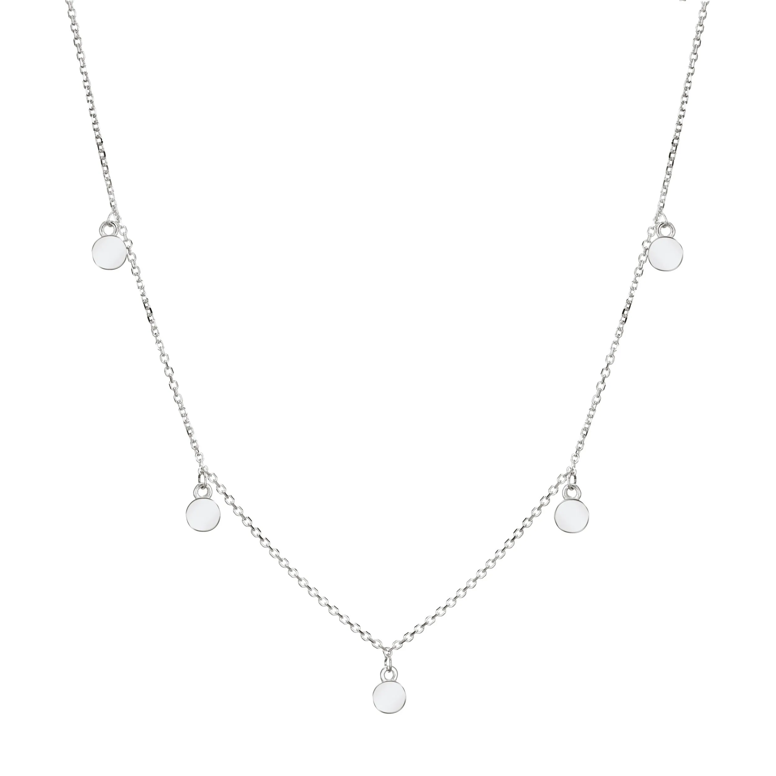 Drop Cremation Necklace in Sterling Silver