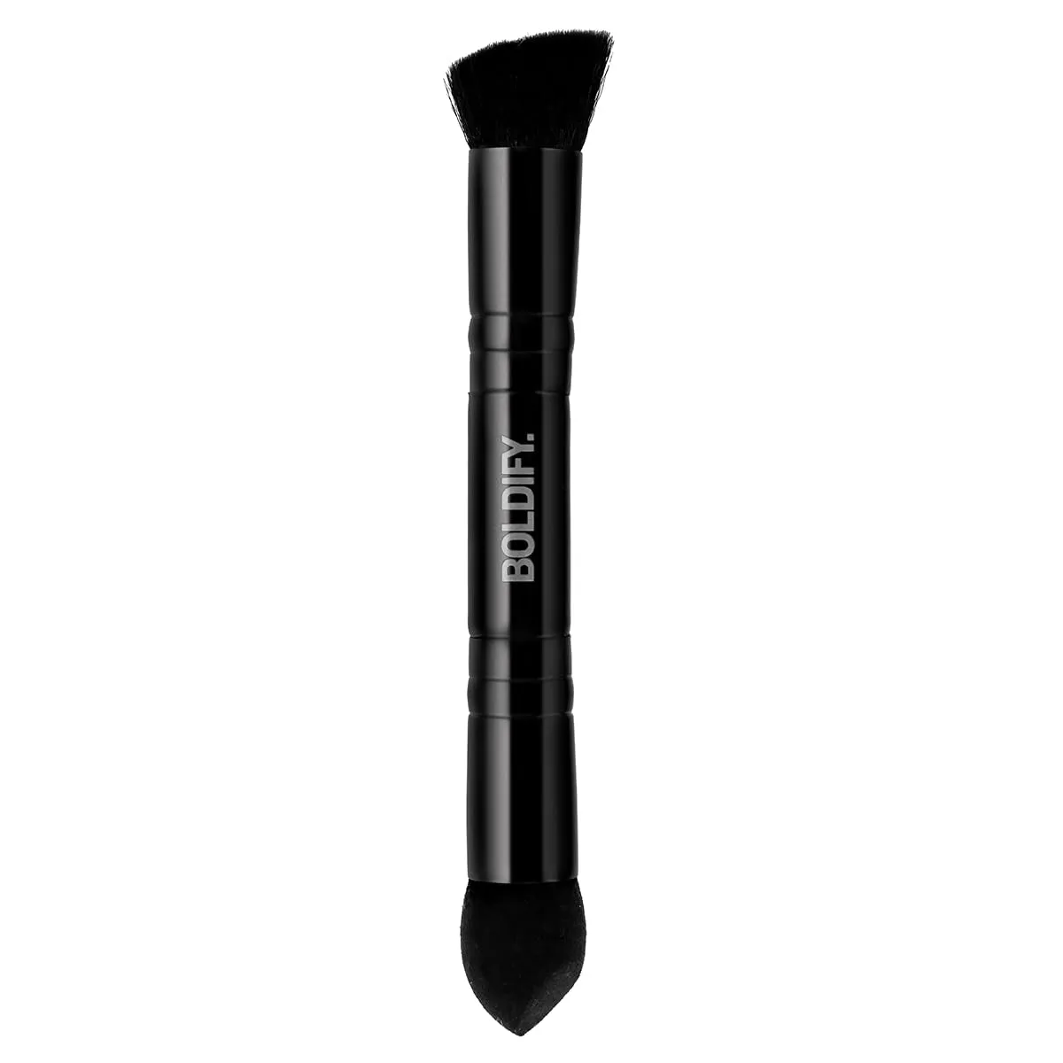 Dual-Ended Hairline Powder Brush - Precision Makeup Brush Set with Sponge Tip for Seamless Blending - Ideal as a Concealer Brush, Hair Contour Brush, and Root Touch Up