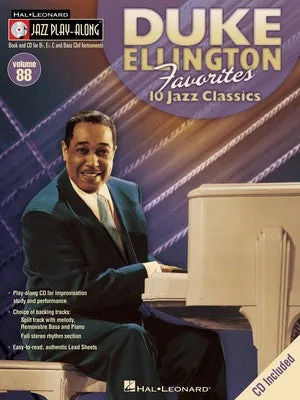 DUKE ELLINGTON FAVORITES JAZZ PLAY ALONG V88
