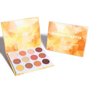 Earthy Golden 12 Colors Eyeshadow Palette