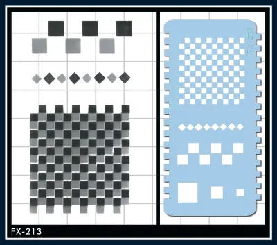 EBA Versa FX Stencil Checkers