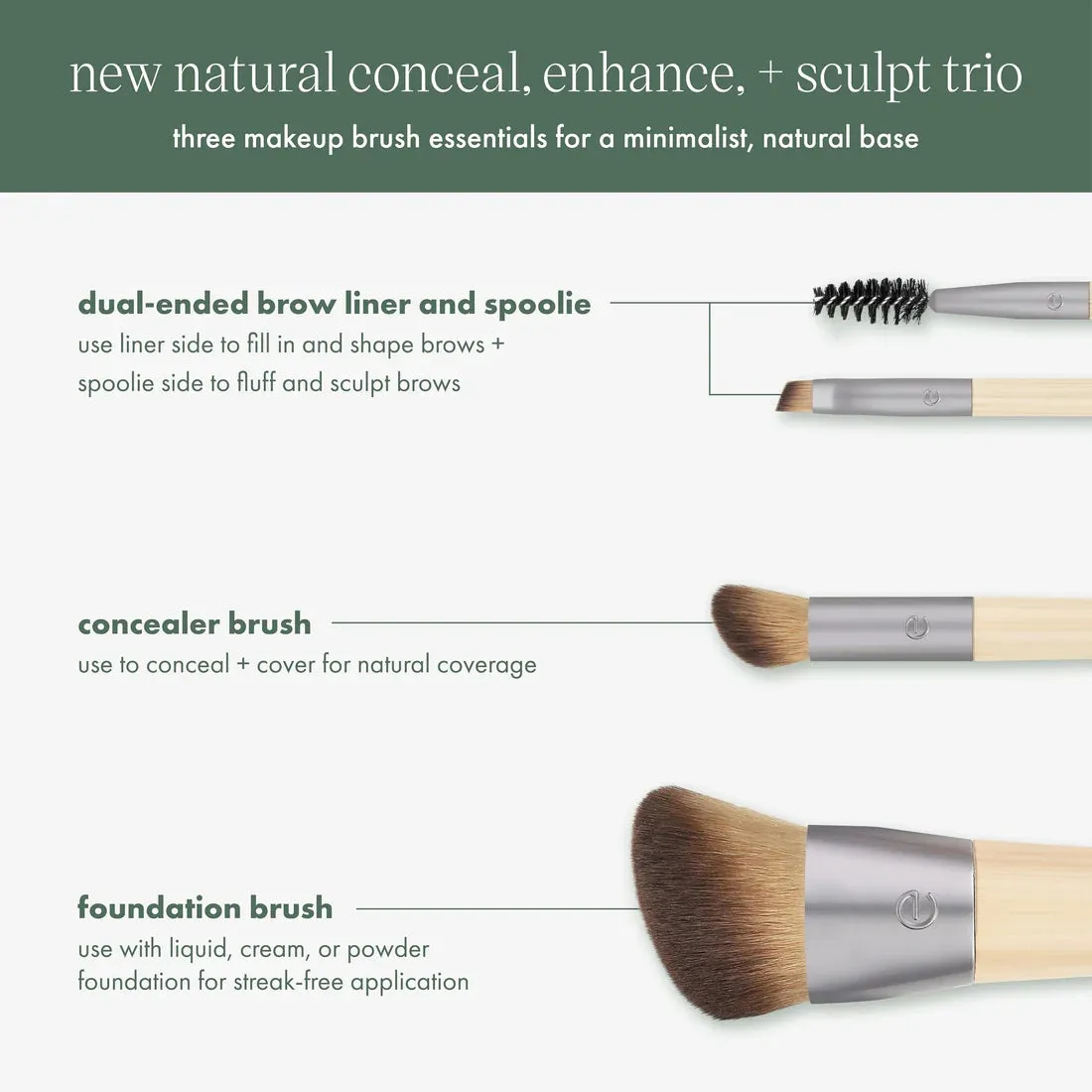 EcoTools New Natural Conceal, Enhance   Sculpt Trio