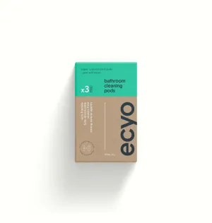Ecyo Bathroom Cleaning Pods 3 Pack