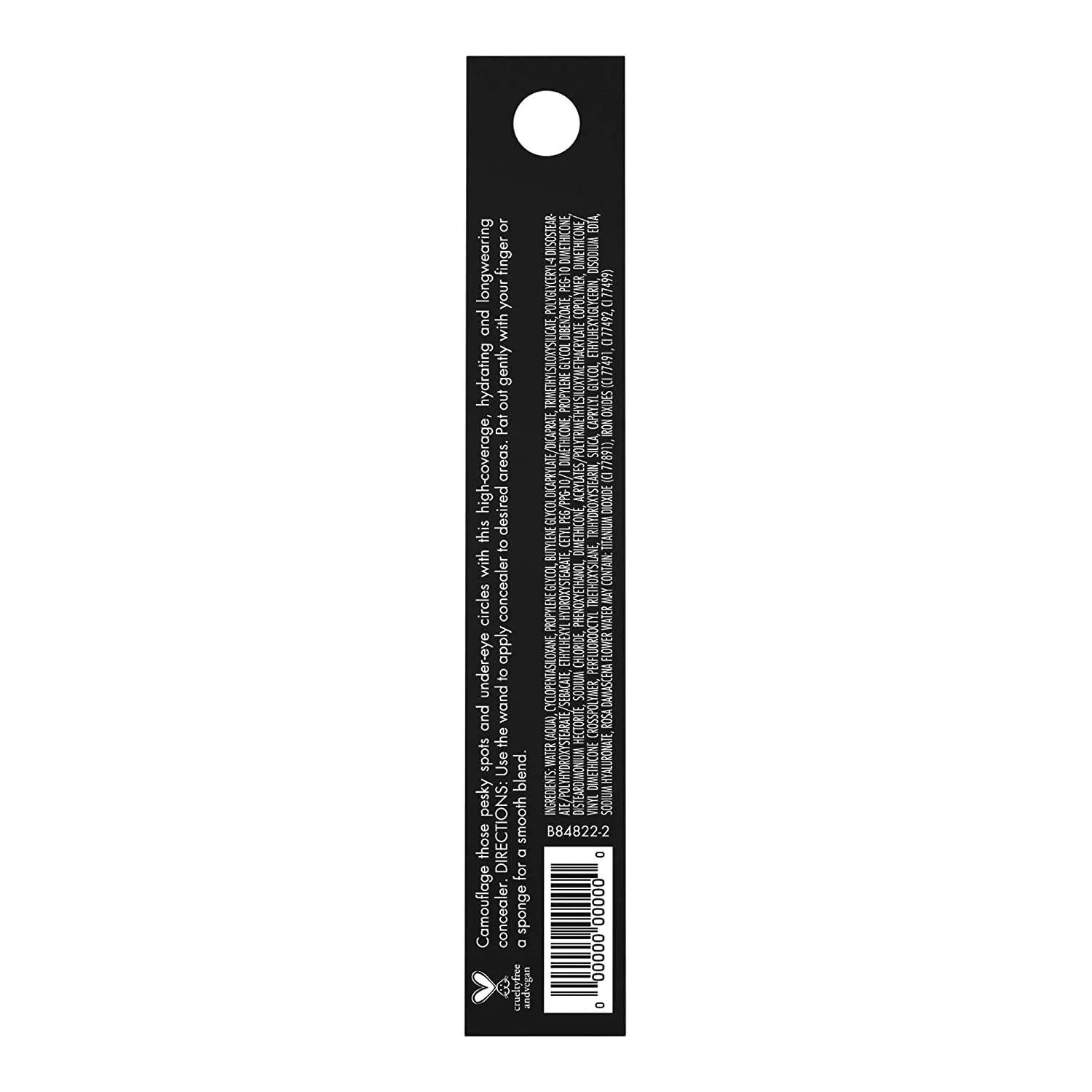 e.l.f. 16HR Camo Concealer, Full Coverage & Highly Pigmented, Matte Finish, Deep Chestnut, 0.203 Fl Oz (6mL) (Pack of 4)