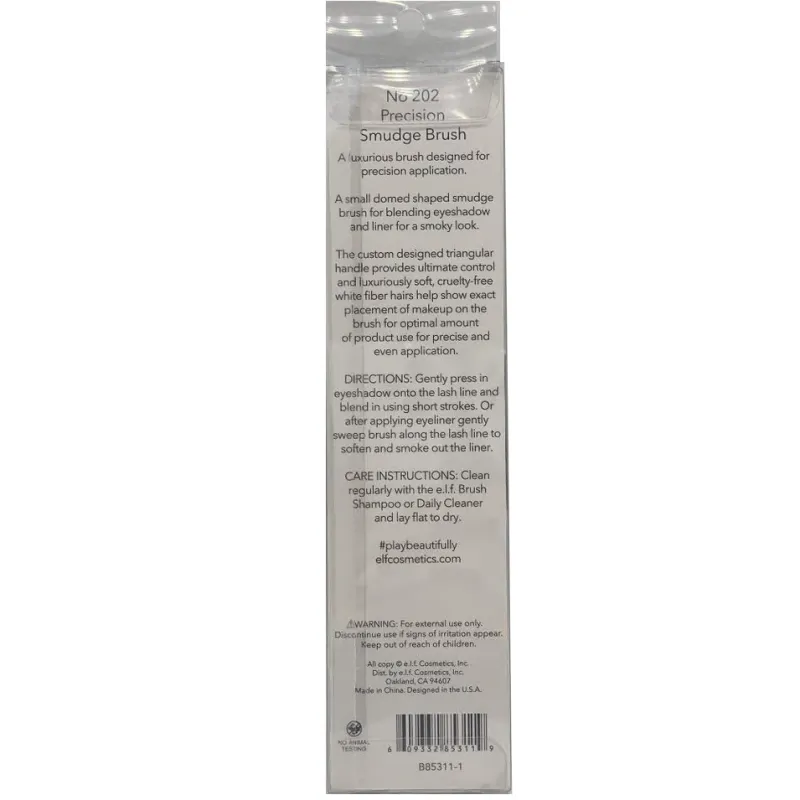 e.l.f. Cosmetics Precision Brush Collection - No.202 Smudge Brush