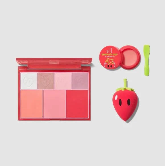 e.l.f. x Loserfruit Berry Hot Drop Makeup Set