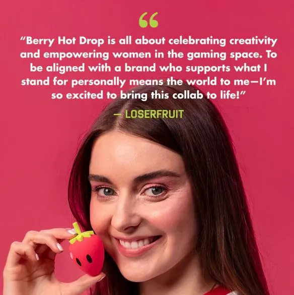 e.l.f. x Loserfruit Berry Hot Drop Makeup Set