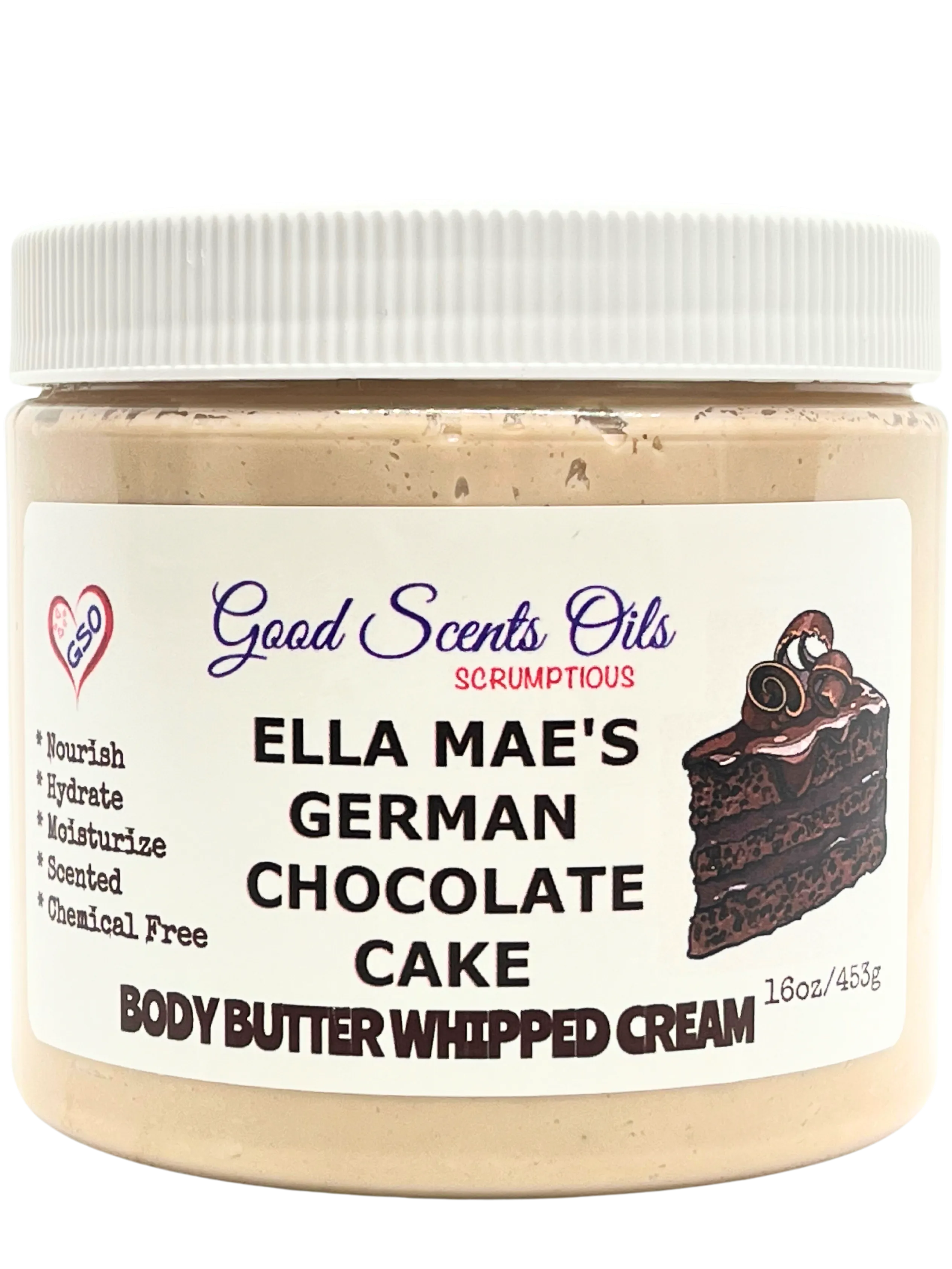 ELLA MAE GERMAN CHOCOLATE CAKE BODY CREAM