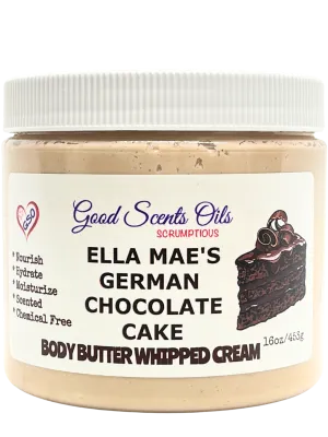 ELLA MAE GERMAN CHOCOLATE CAKE BODY CREAM
