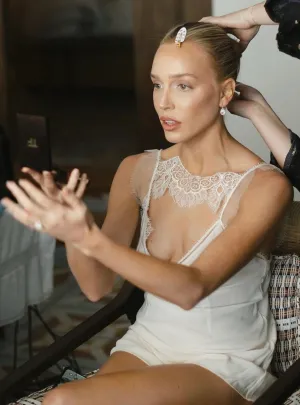 Emi Jay Popstar Clips in Crème Brûlée