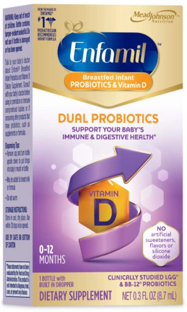 Enfamil D-Vi-Sol Vitamina D Suplemento gotas, 1