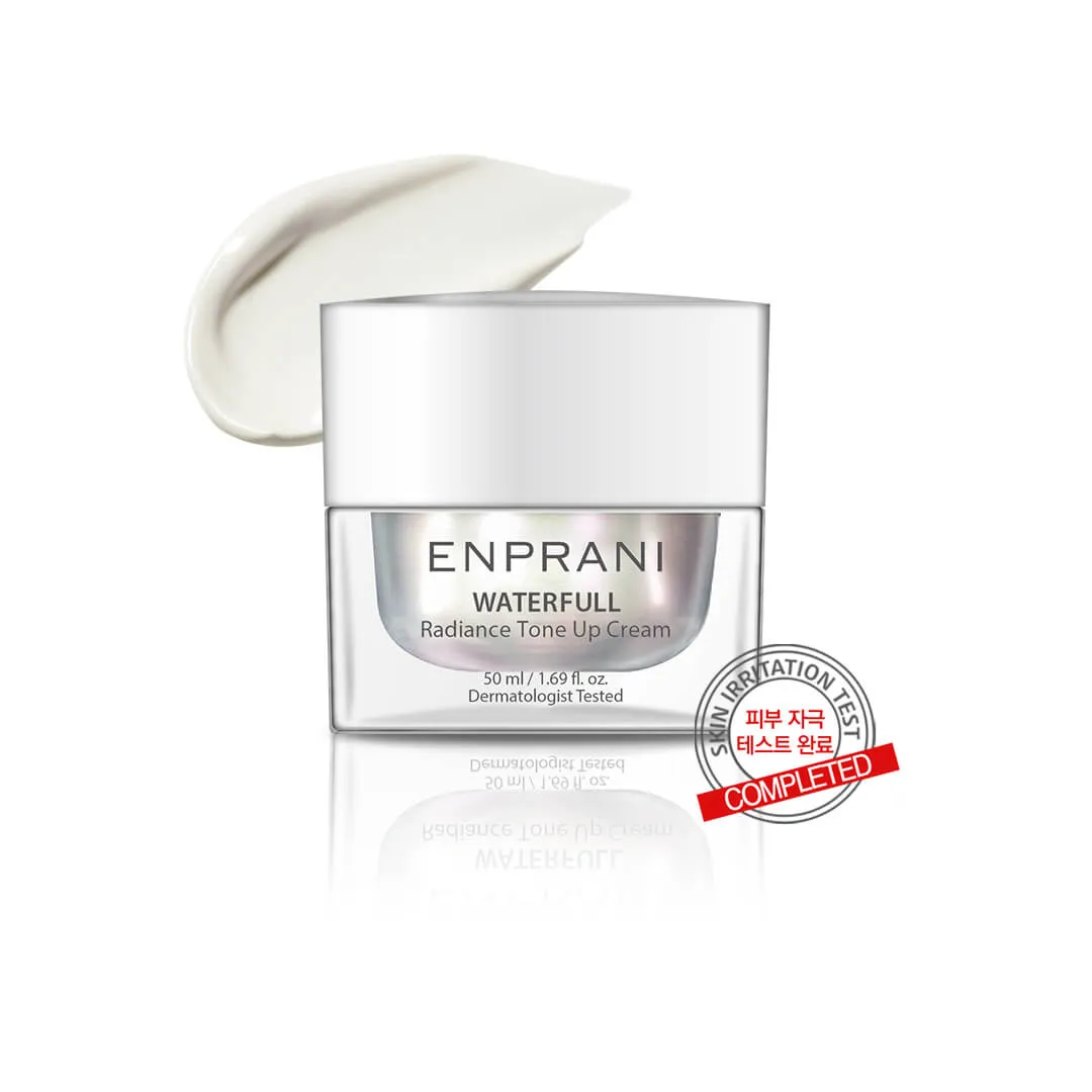 ENPRANI Waterfull Radiance Tone Up Cream | Brightening Moisturizer