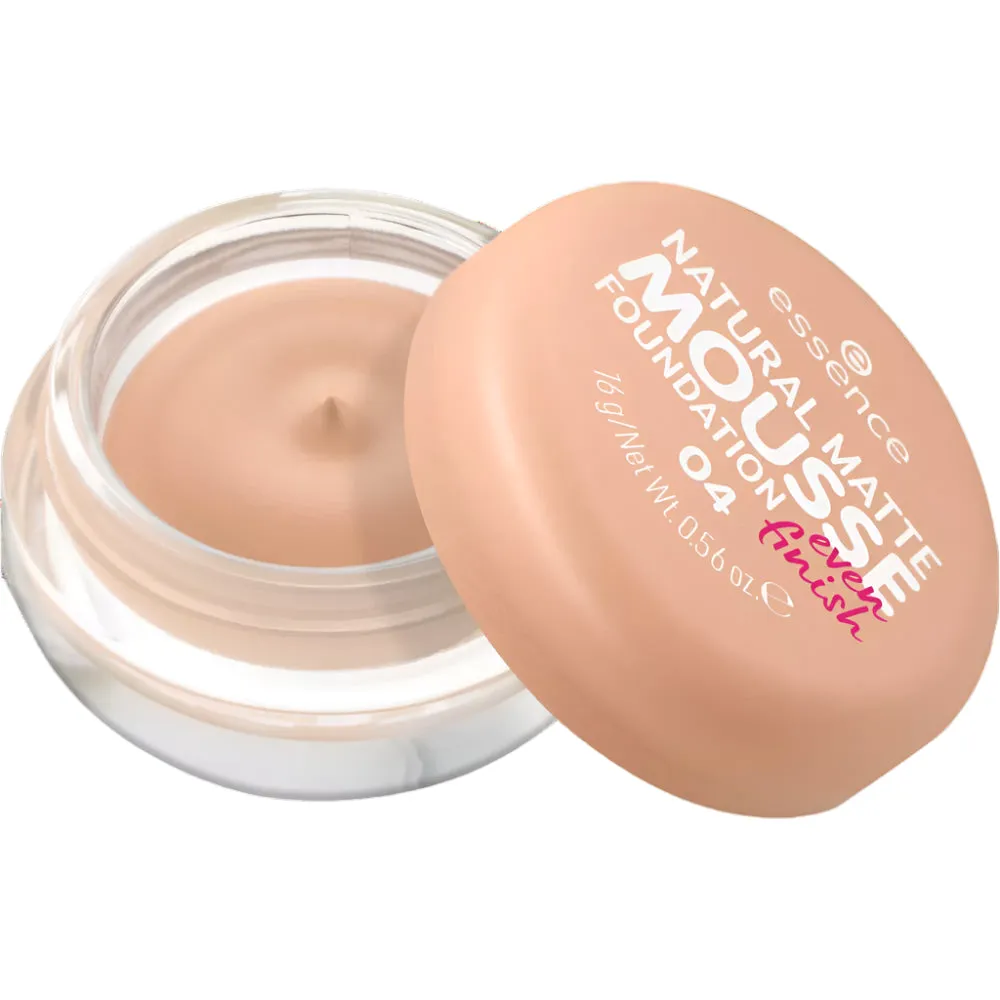 Essence Natural Matte Mousse Foundation 004