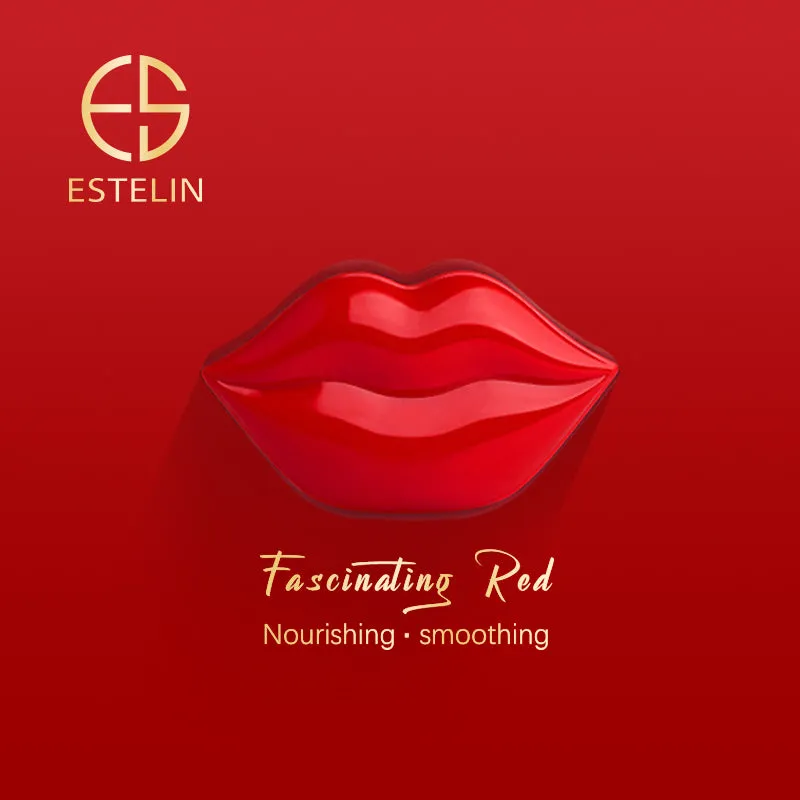 ESTELIN Fascinating Red Nourishing and Smoothing Lip Mask - 22 Pcs